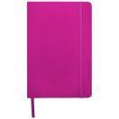 Spectrum A5 hard cover notebook, PVC covered cardboard, Pink