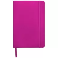 Spectrum A5 hard cover notebook, PVC covered cardboard, Pink
