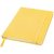 Spectrum A5 hard cover notebook, PVC covered cardboard, Yellow