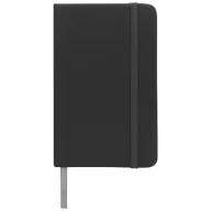   Spectrum A6 hard cover notebook, PVC covered cardboard, solid black