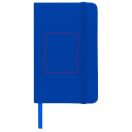 Spectrum A6 hard cover notebook, PVC covered cardboard, Royal blue