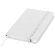   Spectrum A6 hard cover notebook, PVC covered cardboard, White
