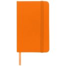 Spectrum A6 hard cover notebook, PVC covered cardboard, Orange