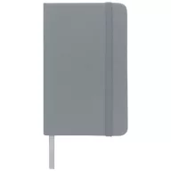   Spectrum A6 hard cover notebook, PVC covered cardboard, Silver