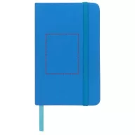   Spectrum A6 hard cover notebook, PVC covered cardboard, Light blue