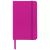 Spectrum A6 hard cover notebook, PVC covered cardboard, Pink