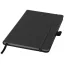 Agenda A5 cu 80 foi dictando, inchidere cu elastic, Everestus, 20IAN1792, Negru, Poliuretan