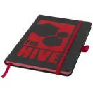 Agenda A5 cu 80 foi dictando, inchidere cu elastic, Everestus, 20IAN1793, Negru, Poliuretan