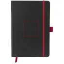 Agenda A5 cu 80 foi dictando, inchidere cu elastic, Everestus, 20IAN1793, Negru, Poliuretan