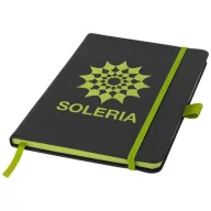   Agenda A5 cu 80 foi dictando, inchidere cu elastic, Everestus, 20IAN1794, Negru, Poliuretan