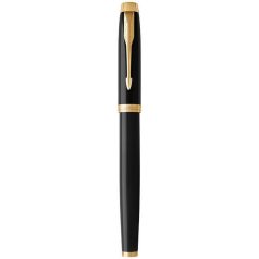 Stilou profesional Parker IM, metal, metal, negru, auriu