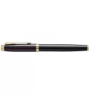 Stilou profesional Parker IM, metal, metal, negru, auriu