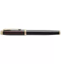 Stilou profesional Parker IM, metal, metal, negru, auriu