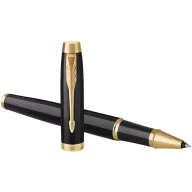   Pix roller profesional Parker IM, pasta neagra, metal, negru, auriu