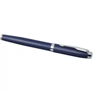   Pix roller profesional Parker IM, pasta neagra, metal, albastru, argintiu