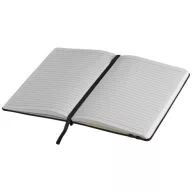   Carnetel A5 cu coperta tare, 80 pagini cu liniatura, Everestus, DM, pu, negru