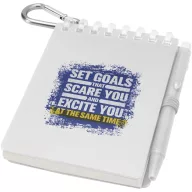   Agenda cu pix, coperta cu spirala, Everestus, 2610E18686, A7, Velina, 11x7.2 cm, Hartie, Transparent