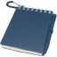 Agenda cu pix inclus, Everestus, 2601E12965, A7, Velina, coperta cu spirala, 11x7.2 cm, Hartie, Albastru Ocean