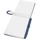 Agenda cu pix inclus, Everestus, 2601E12965, A7, Velina, coperta cu spirala, 11x7.2 cm, Hartie, Albastru Ocean