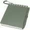 Agenda cu pix inclus, Everestus, 2601E12966, A7, Velina, coperta cu spirala, 11x7.2 cm, Hartie, Verde Heather