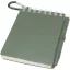 Agenda cu pix inclus, Everestus, 2601E12966, A7, Velina, coperta cu spirala, 11x7.2 cm, Hartie, Verde Heather