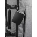 Agenda cu pix inclus, Everestus, 2601E12967, A7, Velina, coperta cu spirala, 11x7.2 cm, Hartie, Negru