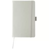   Agenda A5 cu pagini dictando, coperta tare cu elastic, Everestus, VE03, piele ecologica, gri