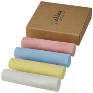 Screech 4-piece chalk set, Paper, Natural