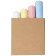 Screech 4-piece chalk set, Paper, Natural