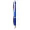 Nash ballpoint pen with coloured barrel and grip, ABS plastic, Royal blue