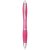 Nash ballpoint pen with coloured barrel and grip, ABS plastic, Pink