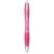 Nash ballpoint pen with coloured barrel and grip, ABS plastic, Pink