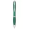 Nash ballpoint pen with coloured barrel and grip, ABS plastic, Green