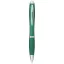 Nash ballpoint pen with coloured barrel and grip, ABS plastic, Green