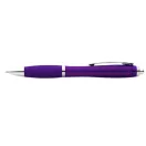 Nash ballpoint pen with coloured barrel and grip, ABS plastic, Purple