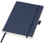 Agenda A5 cu pagini dictando, coperta moale cu elastic, Everestus, RO02, pu, albastru