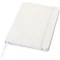 Agenda cu elastic, Everestus, 2610E18738, A5, Punctata, 21x1.2x14.8 cm, Poliuretan, Alb