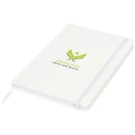   Agenda cu elastic, Everestus, 2610E18738, A5, Punctata, 21x1.2x14.8 cm, Poliuretan, Alb