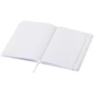   Agenda cu elastic, Everestus, 2610E18738, A5, Punctata, 21x1.2x14.8 cm, Poliuretan, Alb