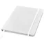Spectrum A5 notebook with blank pages, PVC, White