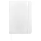 Spectrum A5 notebook with blank pages, PVC, White