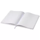 Spectrum A5 notebook with blank pages, PVC, White