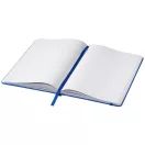 Spectrum A5 notebook with blank pages, PVC, Royal blue