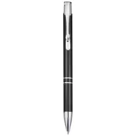 Moneta ballpoint pen, Aluminum, solid black