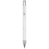 Moneta ballpoint pen, Aluminum, White