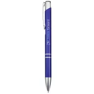 Moneta ballpoint pen, Aluminum, Royal blue