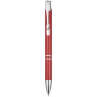 Moneta ballpoint pen, Aluminum, Red