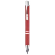 Moneta ballpoint pen, Aluminum, Red