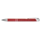 Moneta ballpoint pen, Aluminum, Red