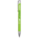 Moneta ballpoint pen, Aluminum, Lime